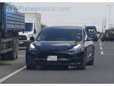 BE 0904 YA, Tesla Model 3