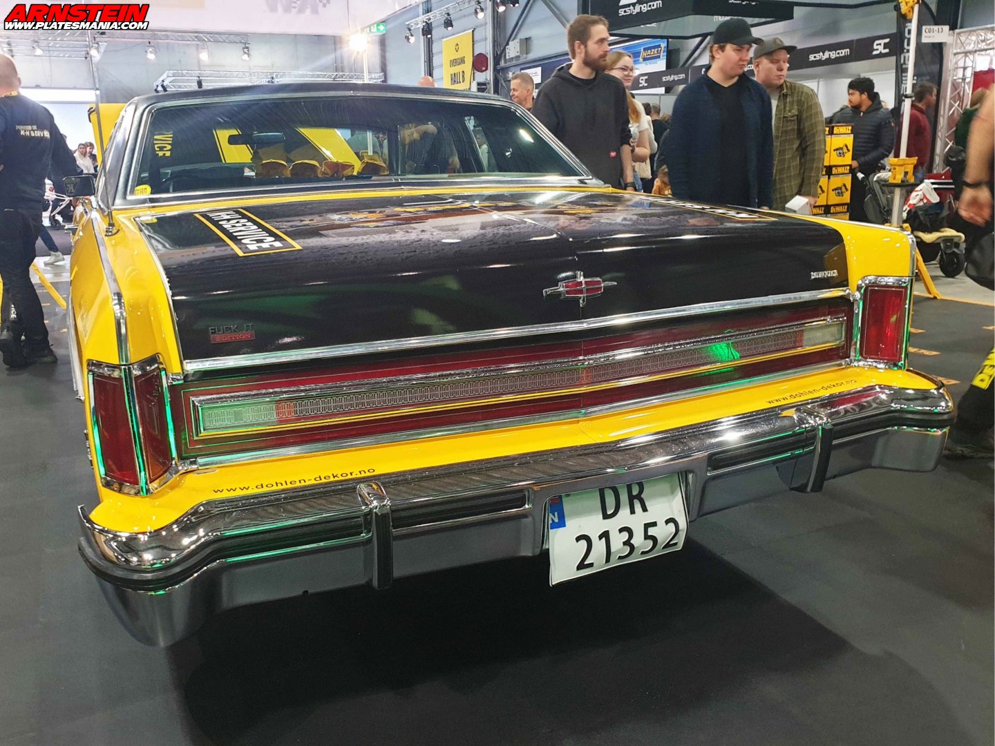 DR 21352, Lincoln Continental 5th gen 2-door Coupé (60), facelift, 1974–1979