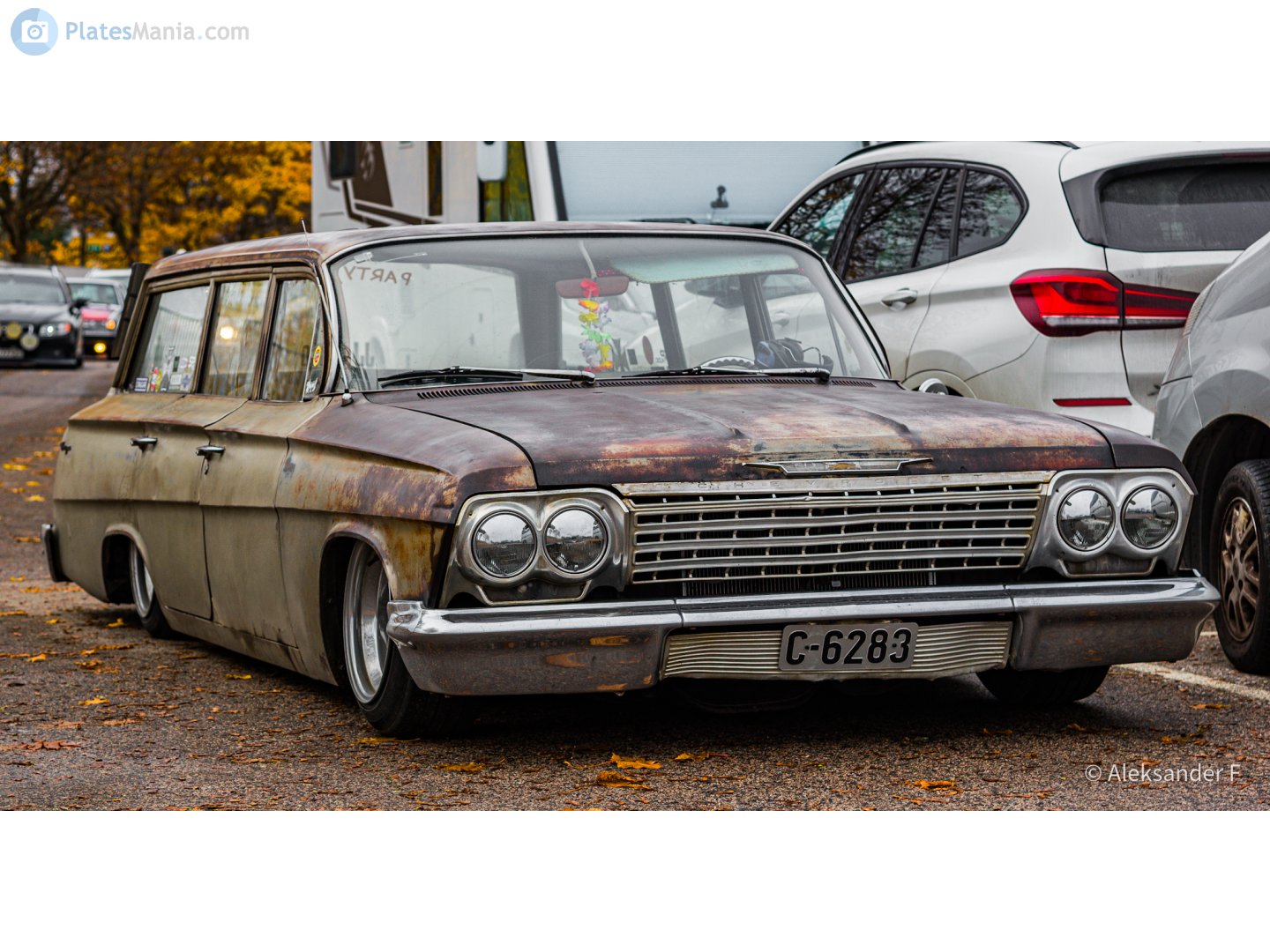 C-6283, Chevrolet Biscayne 2nd gen 1963 5-door Station Wagon (1135/1235; B-body), 2nd facelift, 1962–1963