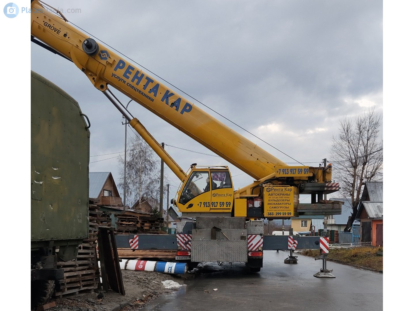 в 666 вв 48, Grove GMK 5000-Series 