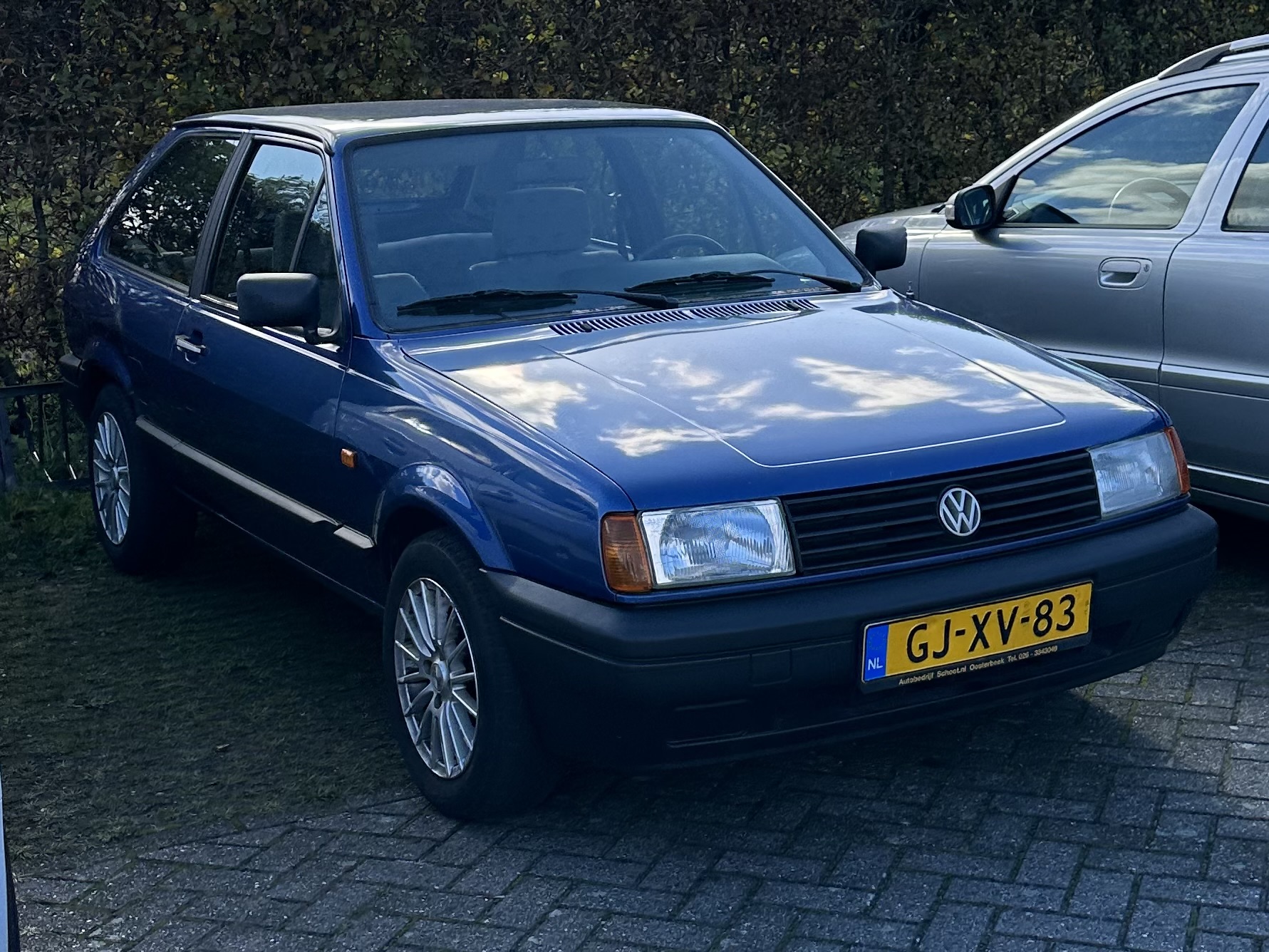 GJ-XV-83, Volkswagen Polo 2nd gen Coupé (86C), facelift, 1990–1994