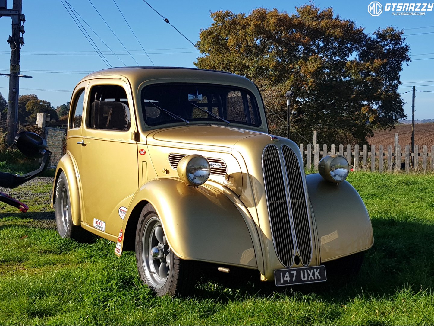 147UXK, Ford Anglia 2nd gen (E494A), 1949–1953