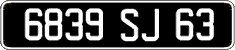 French license plate, FNI