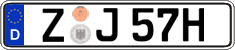 German license plate, Plates for oldtimers (type 