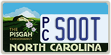 North Carolina, Specialty plates (A/B XXXX)