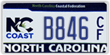 North Carolina, Specialty plates (XXXX A/B)