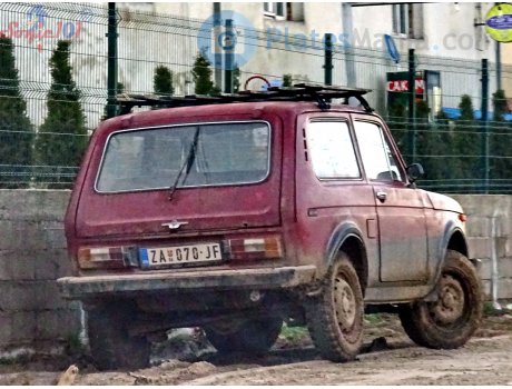 ZA 070-JF, Lada (VAZ) 2121 Нива