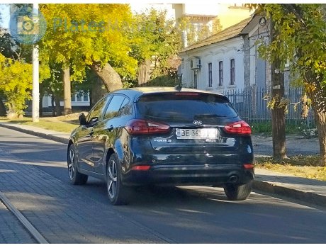 BE 3635 HH, Kia Forte
