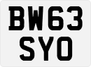 License plate of the United Kingdom, 2001 year system