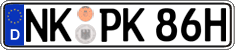 German license plate, Plates for oldtimers (type 