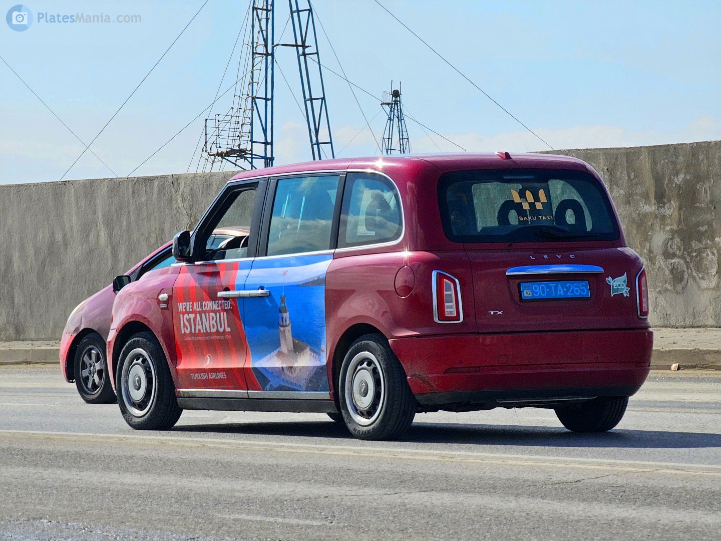 90 TA 265, LEVC TX 1st gen (HRE), 2018–