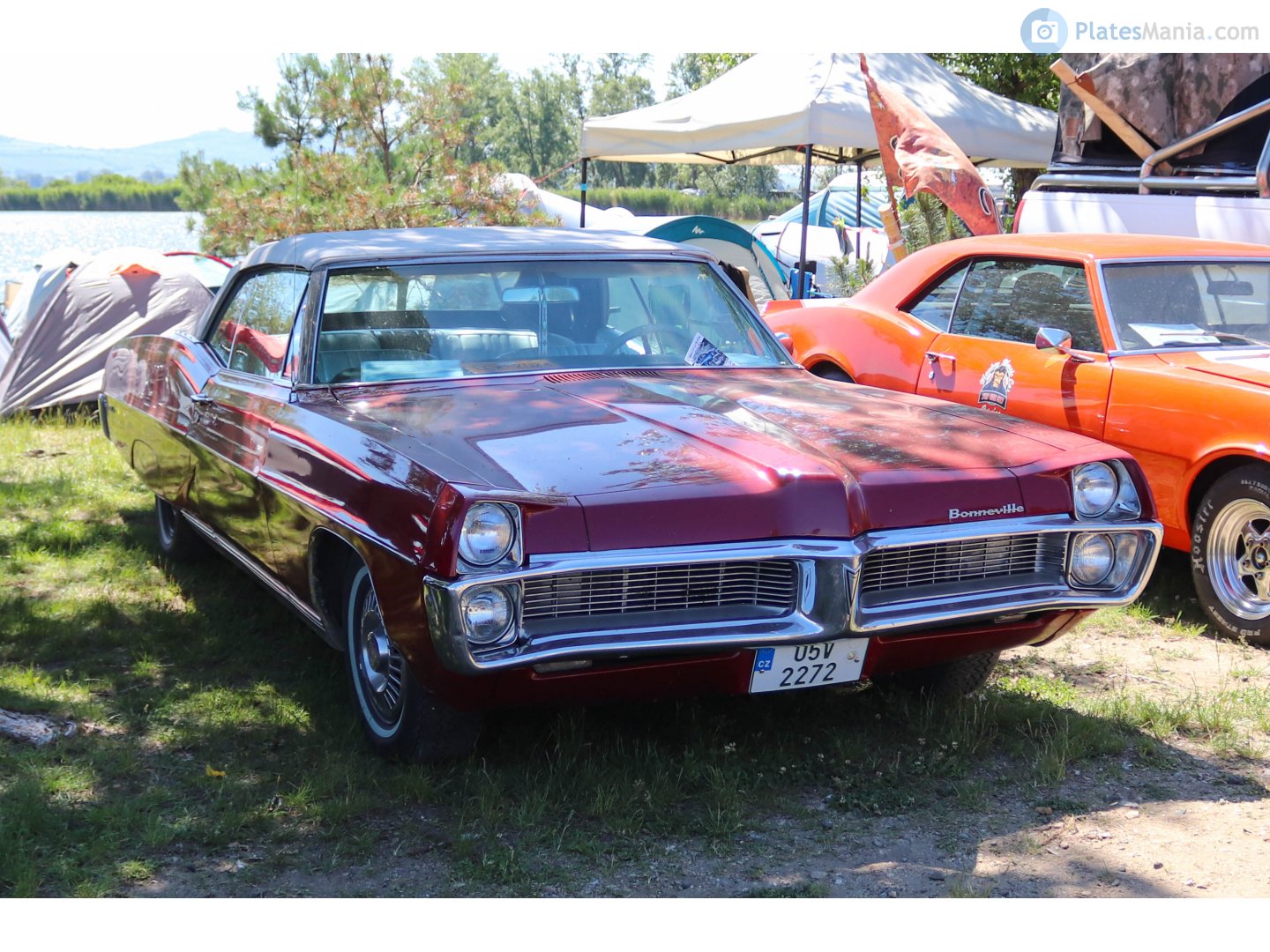 05V 2272, Pontiac Bonneville 4th gen 1967 2-door Hardtop (26237/26287; B-body), 2nd facelift, 1966–1967