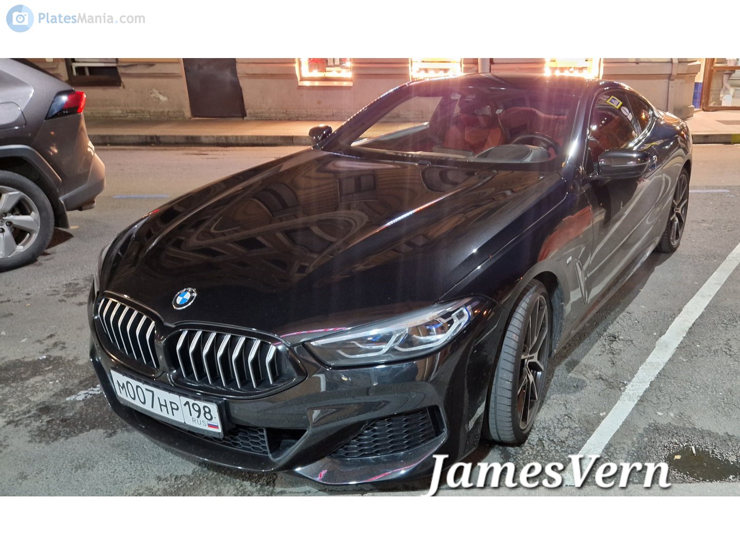 м 007 нр 198, BMW 8 Series 2nd gen Coupé (G15), 2018–