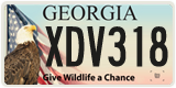 Georgia, Specialty plates