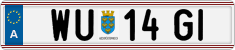 License plate of Austria, Regular plates