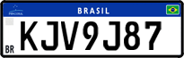 License plate of Brazil, Private owners (Mercosul)
