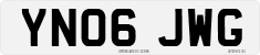 License plate of the United Kingdom, 2001 year system