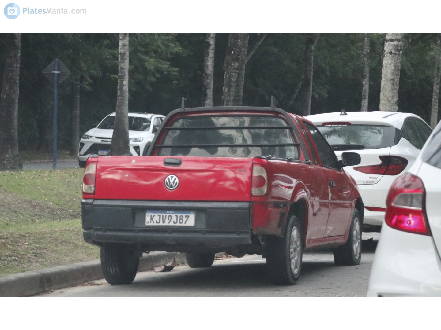 KJV9J87, Volkswagen Saveiro 2nd gen (G4; 37/5X/5W), 2nd facelift, 2005–2009