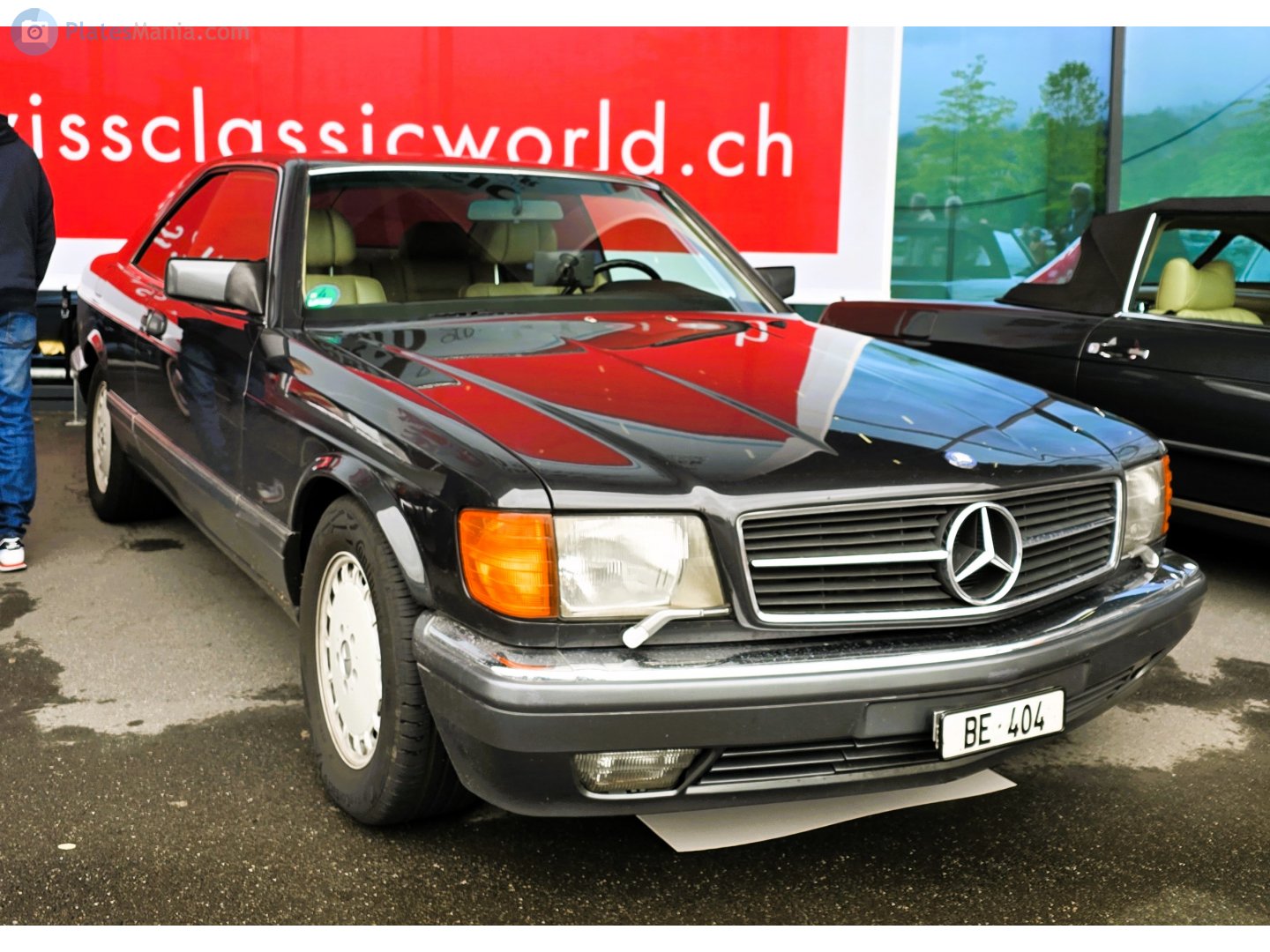 BE 404, Mercedes-Benz S-Klasse 4th gen Coupé (C126), 1981–1991