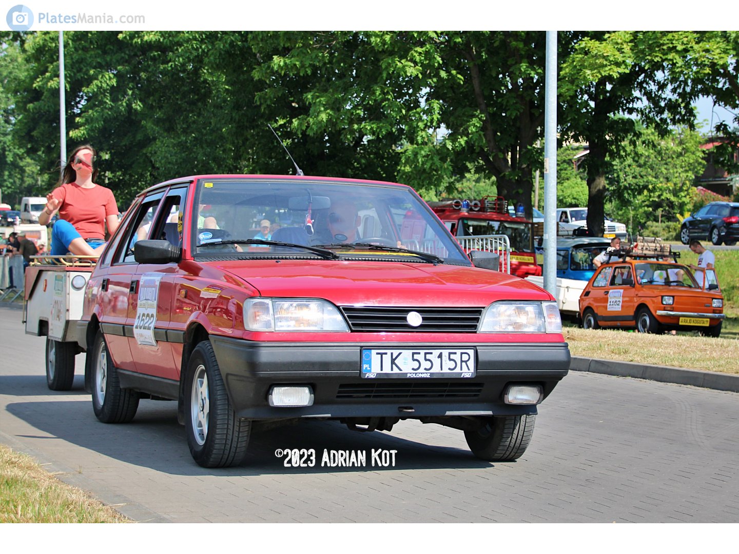 TK 5515R, FSO Polonez 1st gen Liftback (Caro), 2nd facelift, 1991–1997