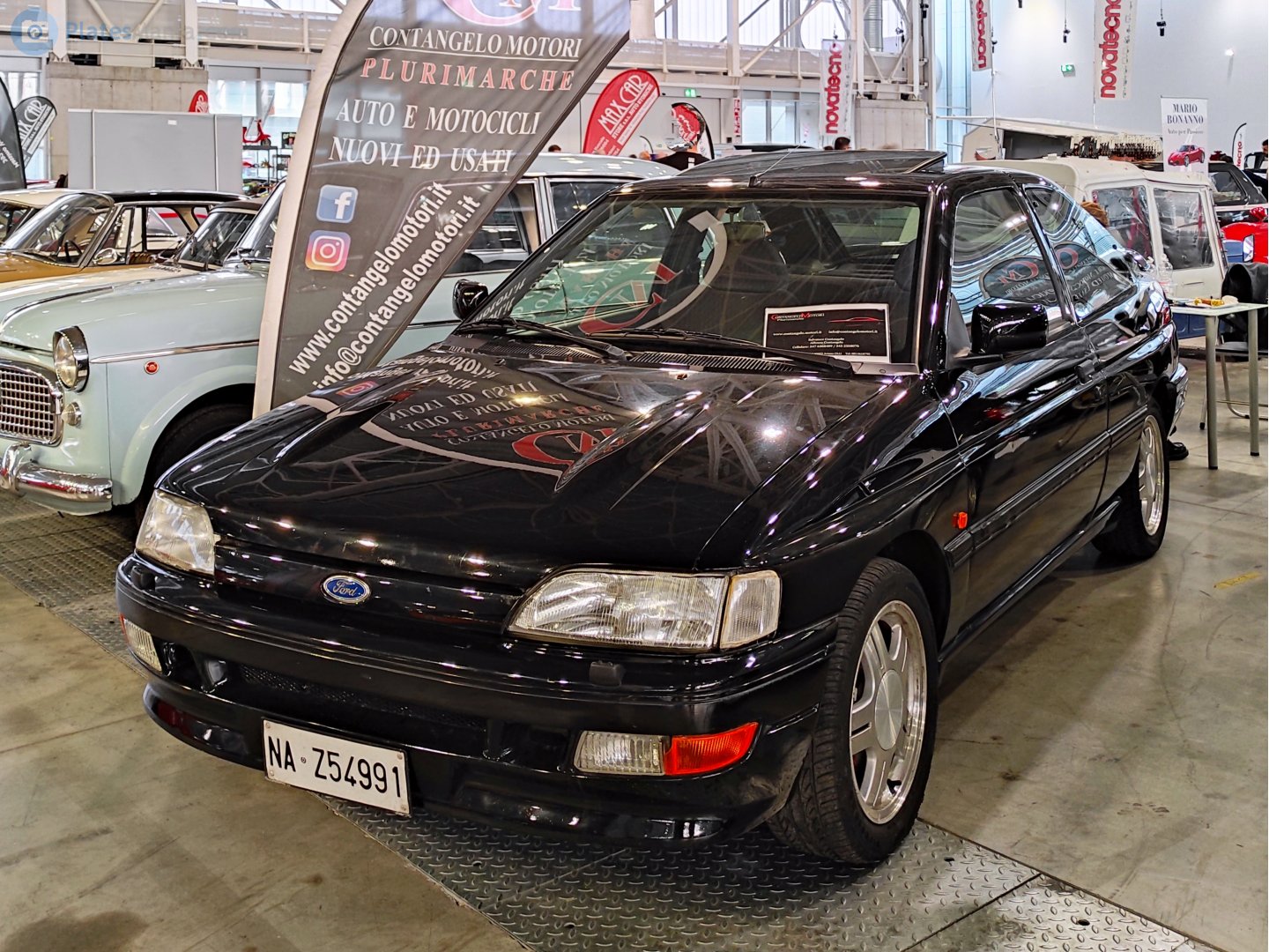 NA Z54991, Ford Escort 5th gen 3-door Hatch (ABL; Global-market), 1990–1995 (–1996 for LATAM-market)