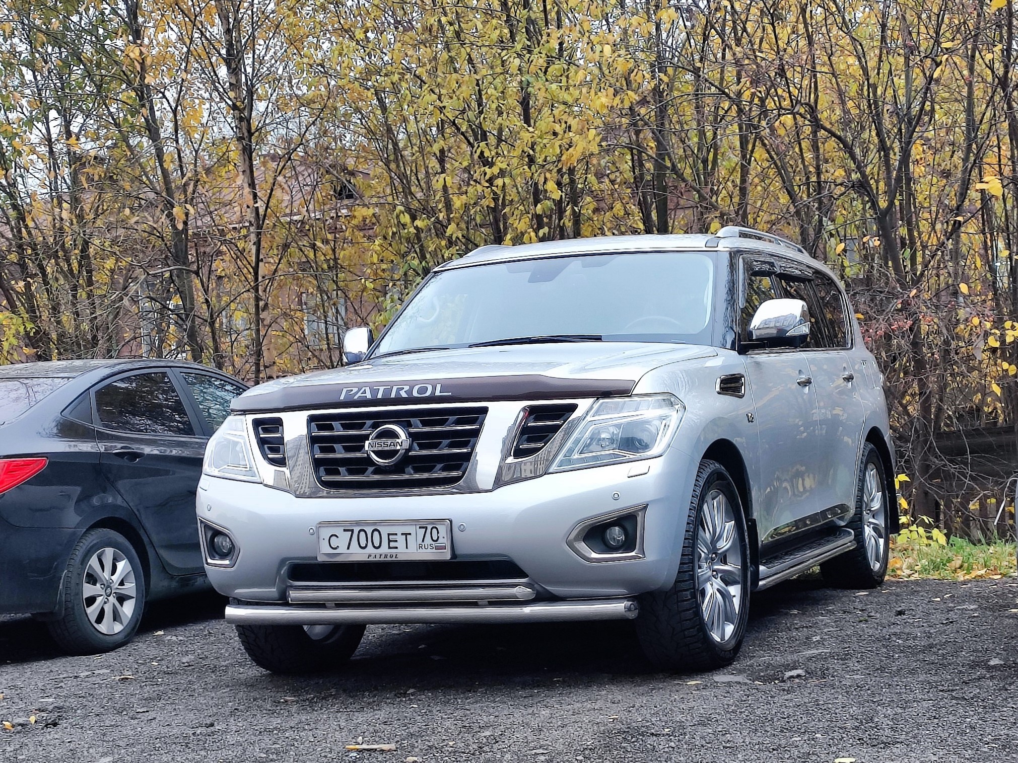 с 700 ет 70, Nissan Patrol 6th gen (Y62), 1st facelift, 2014–2019