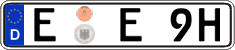 German license plate, Plates for oldtimers (type 