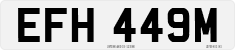 License plate of the United Kingdom, 1963 year system