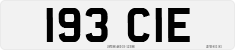 License plate of the United Kingdom, 1932 year system