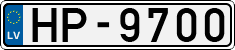 License plate of Latvia, Regular car plates