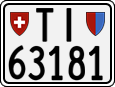 License plate of Switzerland, Motorcycles