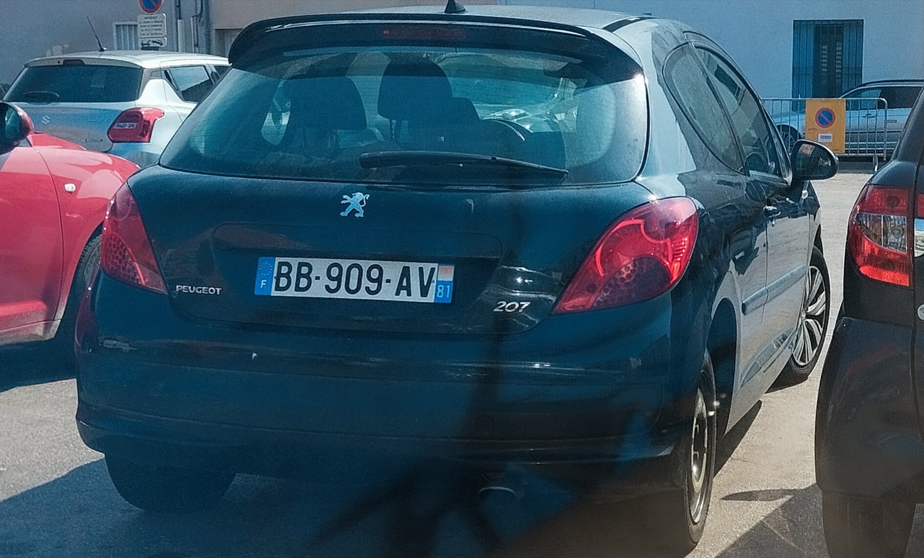 BB-909-AV, Peugeot 207 (207+) 3-door Hatch (A70), 2006–2014