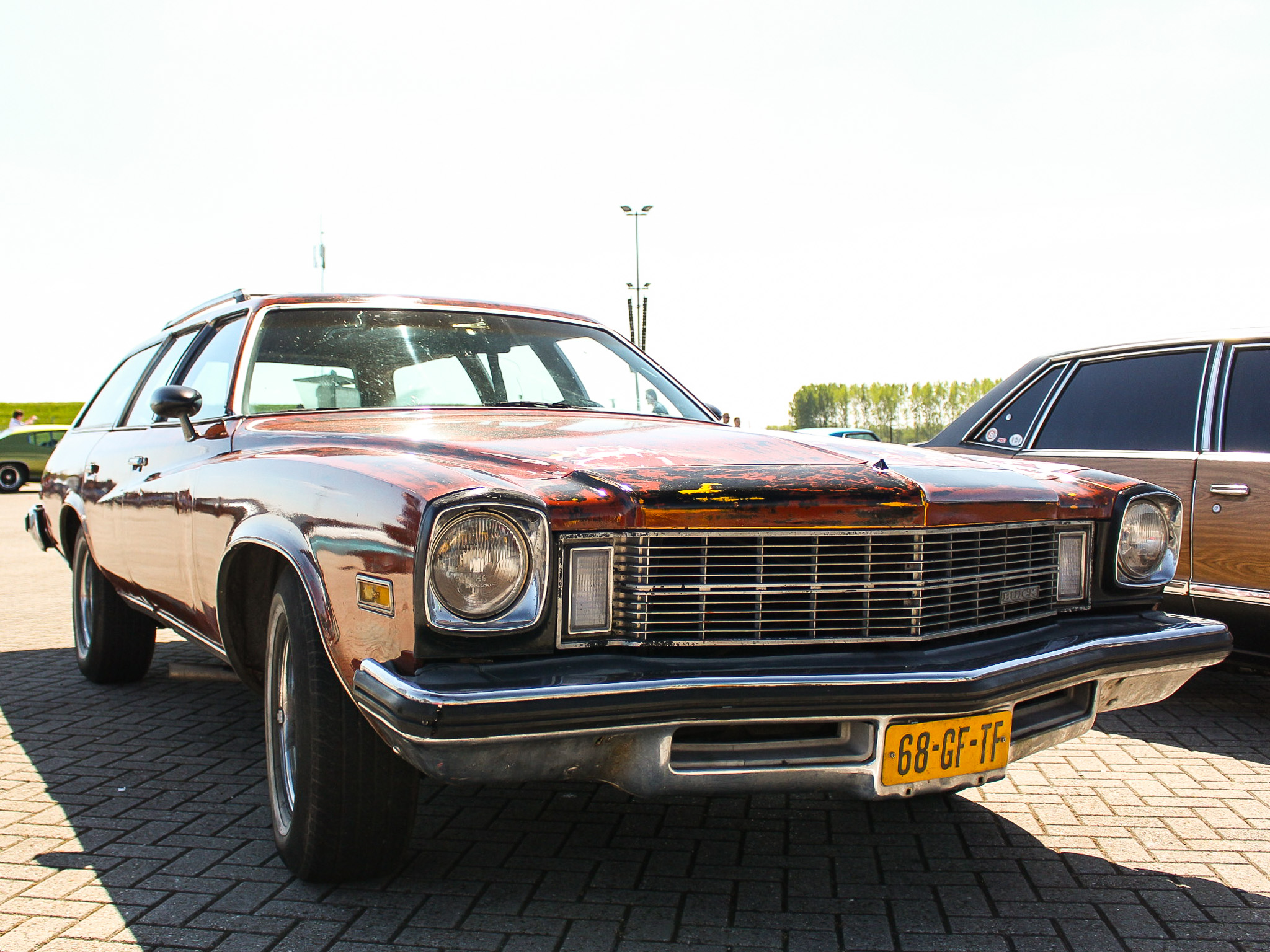 68-GF-TF, Buick Century 3rd gen 5-door Station Wagon (35/45; A-body), 2nd facelift, 1974–1975