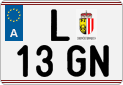 License plate of Austria, Regular plates