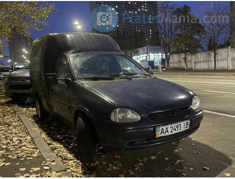 AA 2493 IB, Opel Combo