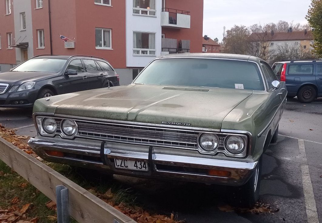 CZC 434, Plymouth Fury 5th gen 1969 4-door Sedan (41; C-body), 1968–1969