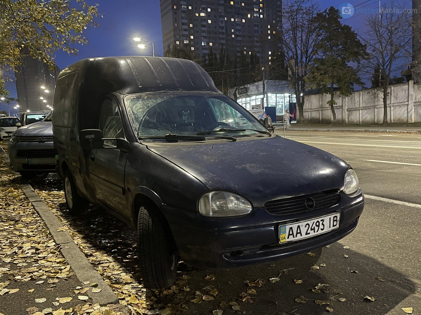 AA 2493 IB, Opel Combo 2nd gen Cargo (B; X94), 1993–2001
