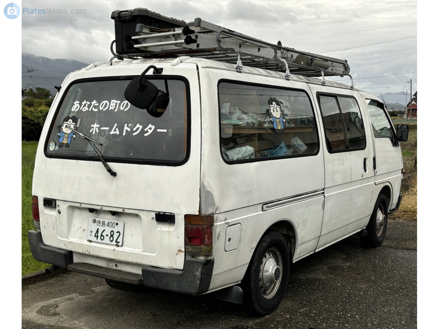 徳島 400 さ 4682, Isuzu Fargo 1st gen (WFR62), Van, 1980–1995