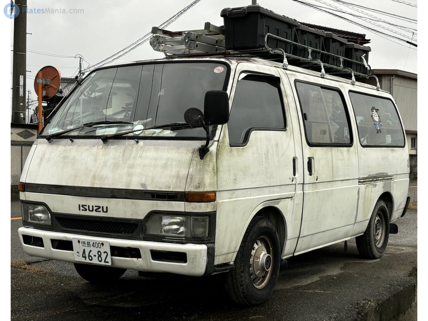 徳島 400 さ 4682, Isuzu Fargo 1st gen (WFR62), Van, 1980–1995