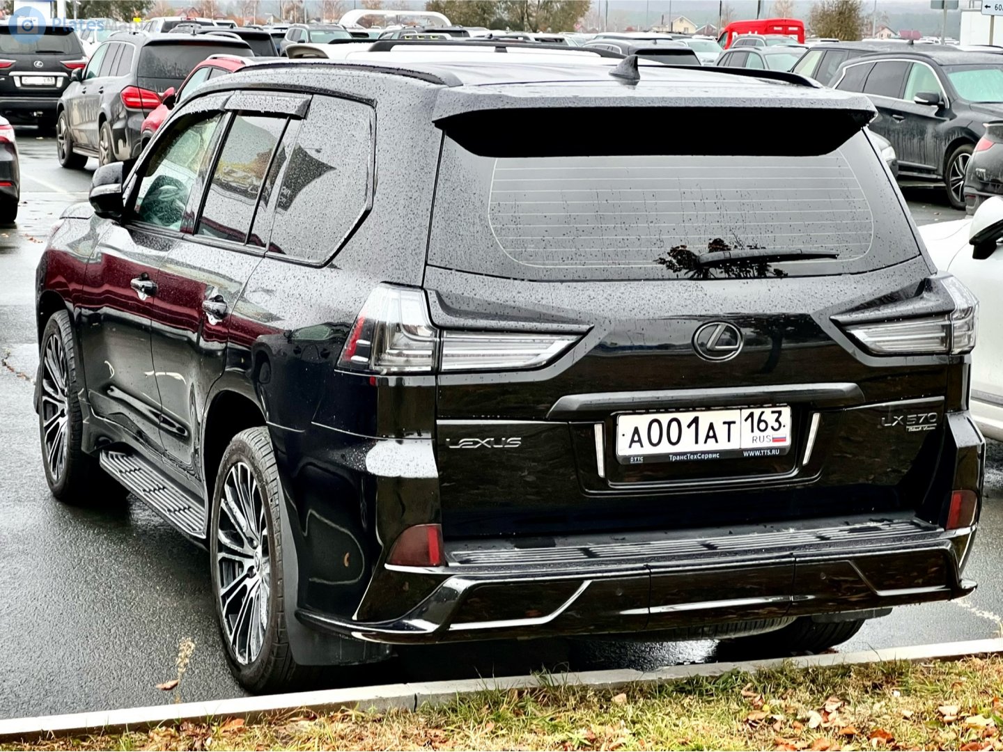а 001 ат 163, Lexus LX 3rd gen (J200), 2nd facelift, 2015–2021