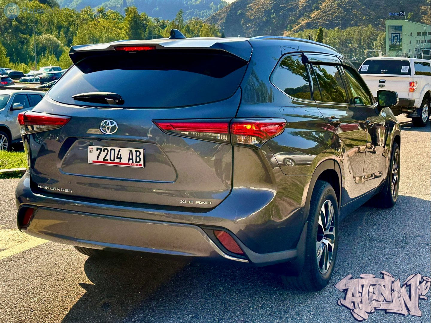 7204 AB, Toyota Highlander 4th gen (XU70), 2019–