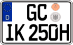 German license plate, Plates for oldtimers (type 