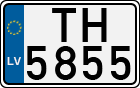 License plate of Latvia, Motorcycles