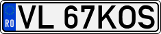 License plate of Romania, Regular plates
