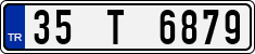 License plate of Turkey, Regular plates