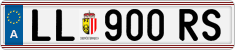 License plate of Austria, Regular plates