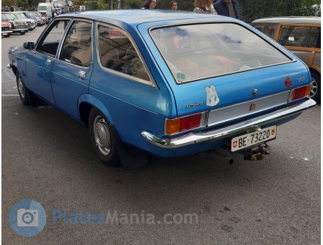 BE 73220, Vauxhall Victor