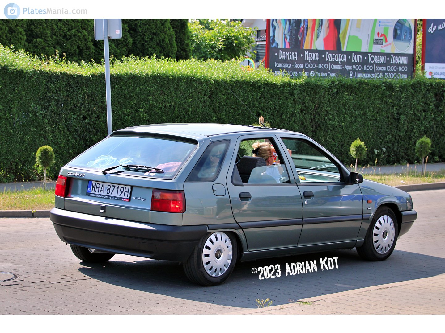 WRA 8719H, Citroёn ZX 1st gen 5-door Hatch (N2), 1991–1998 (–2008 for CN-market)