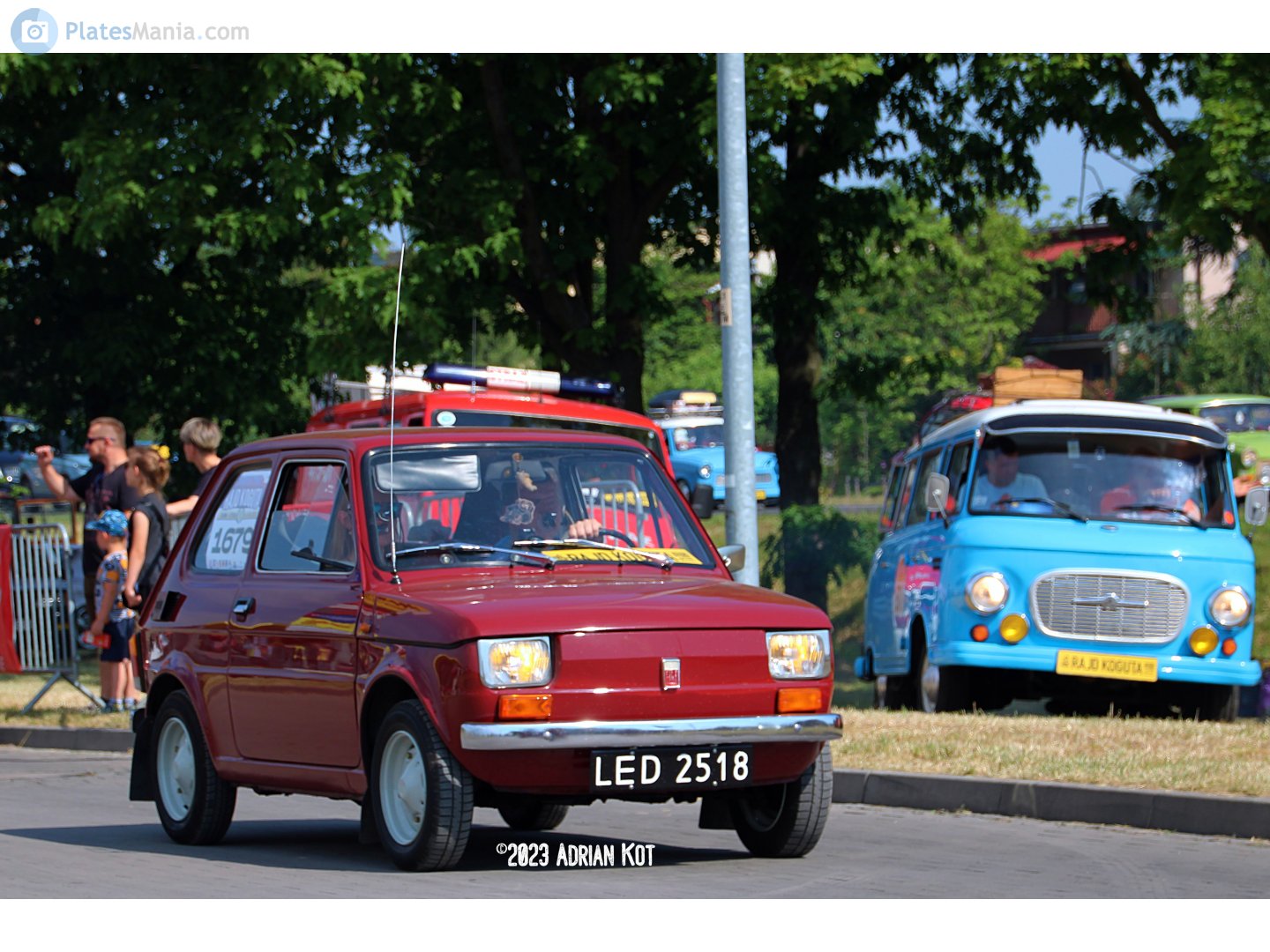 LED 2518, Polski Fiat 126p 126p 600/650/FL, 1973–1994