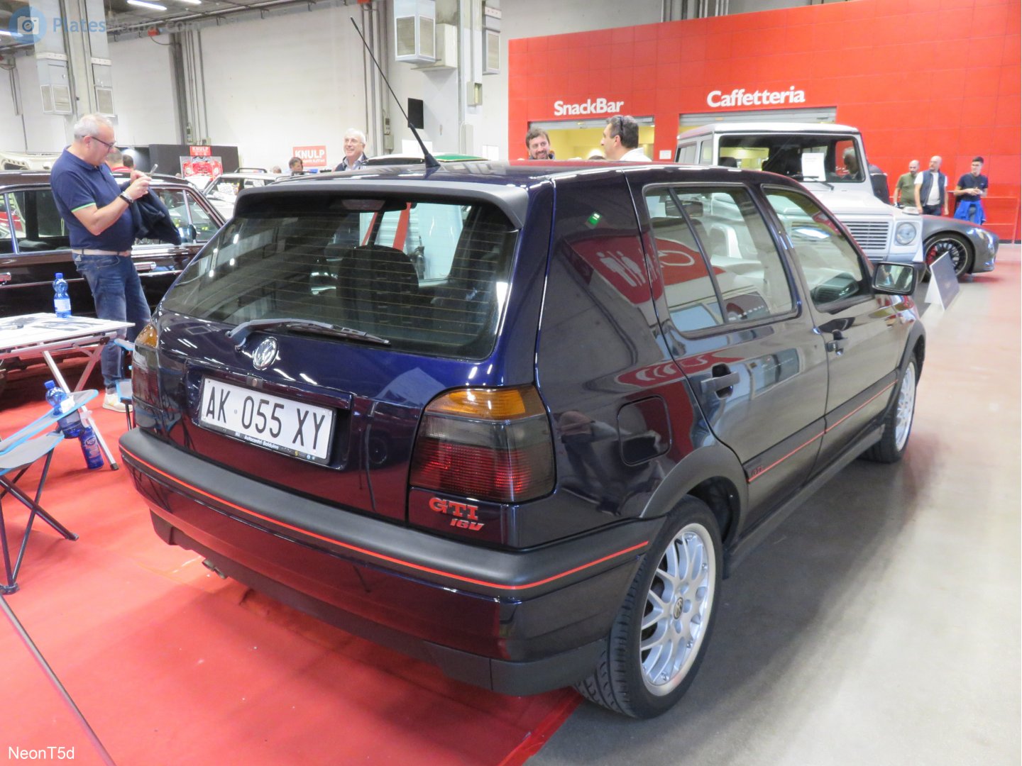 AK 055 XY, Volkswagen Golf 3rd gen 5-door Hatch (1H1), 1991–1997